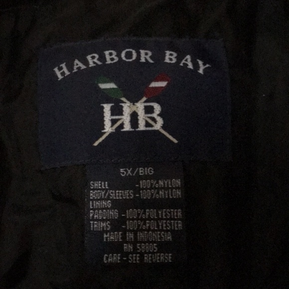 Harbor Bay Men’s Jacket - NWT - Picture 5 of 6
